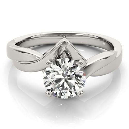 4 Prong Natural  Diamond Ring