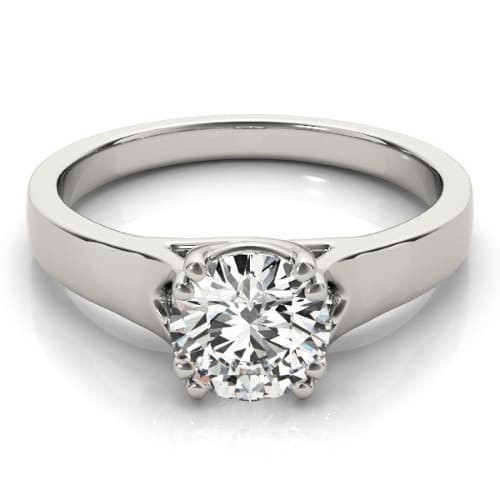 Double Prong Natural  Diamond Ring