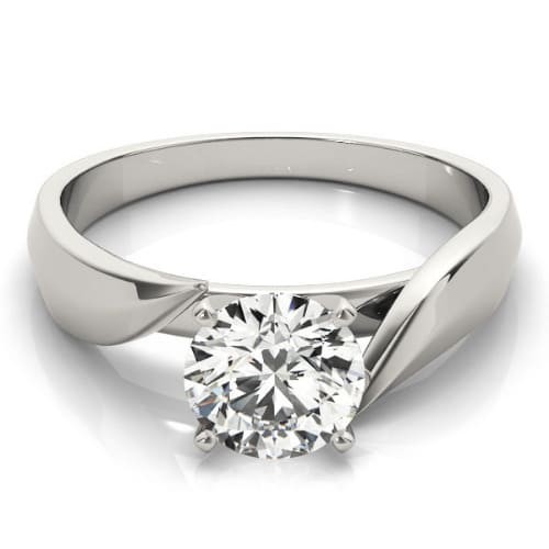 4 Prong Natural  Diamond Ring