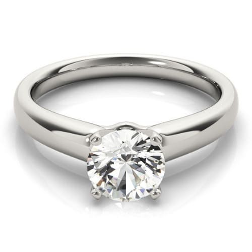 4 Prong Natural  Diamond Ring
