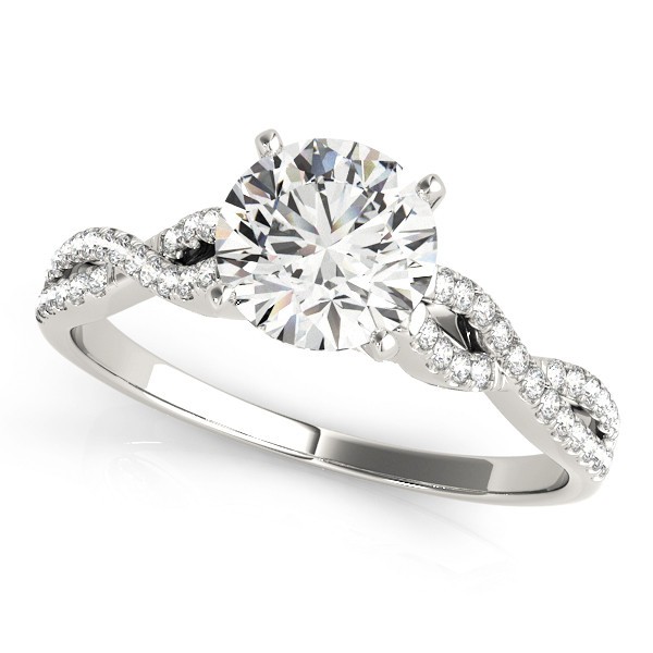 4 Prong Natural  Diamond Ring