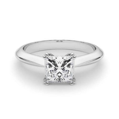 Drea Natural Diamond Double Prong  Engagement Ring