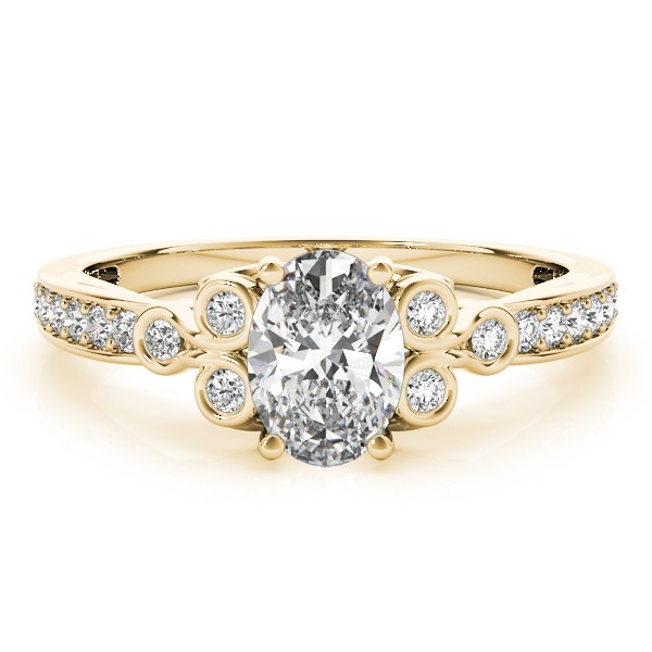 Rubellious Lab-Created 4 Prong  Diamond Ring