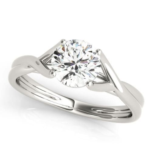 4 Prong Natural  Diamond Ring
