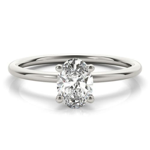 Nalyssa Lab-Created 4 Prong  Diamond Ring
