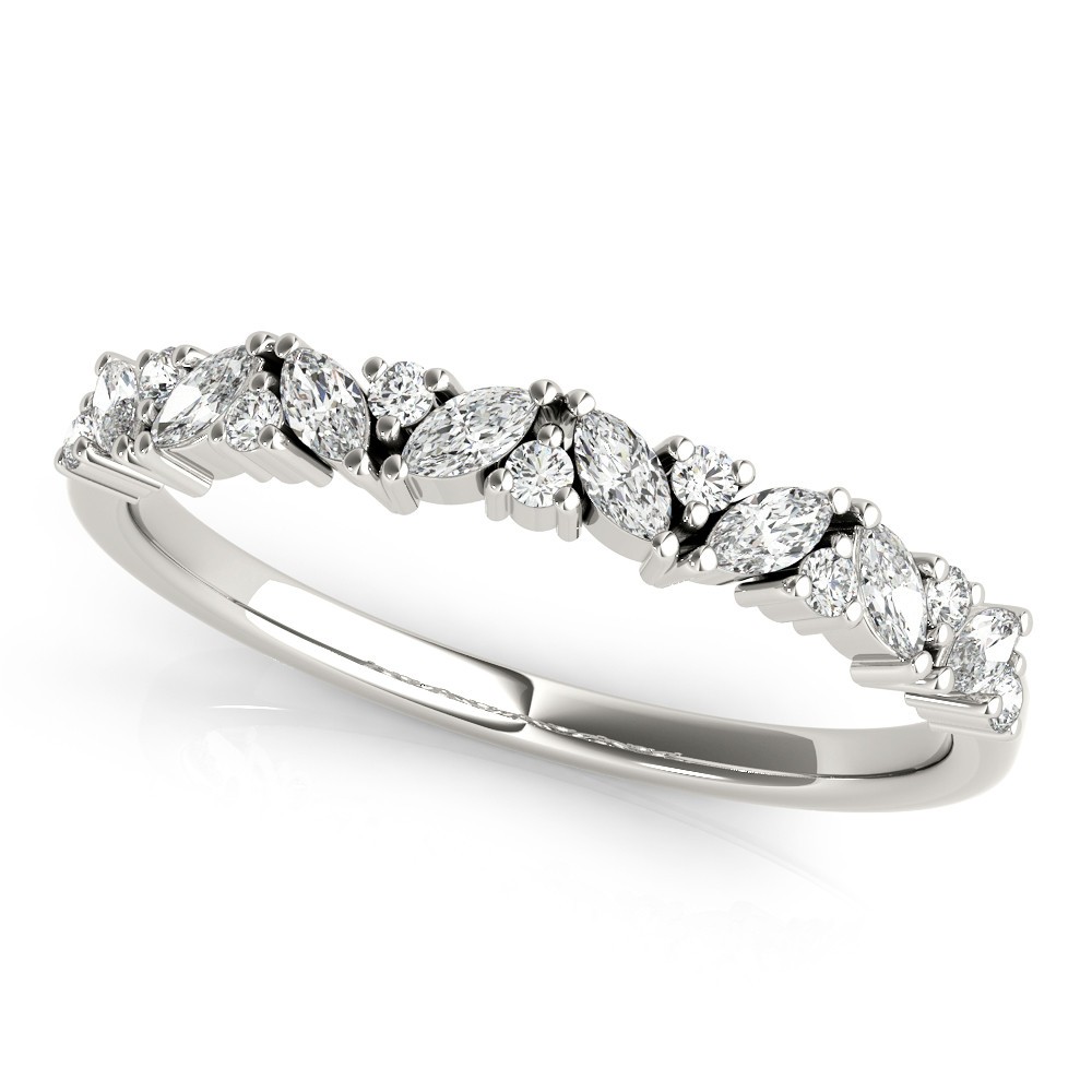 Natural Prong-Set  Diamond Ring