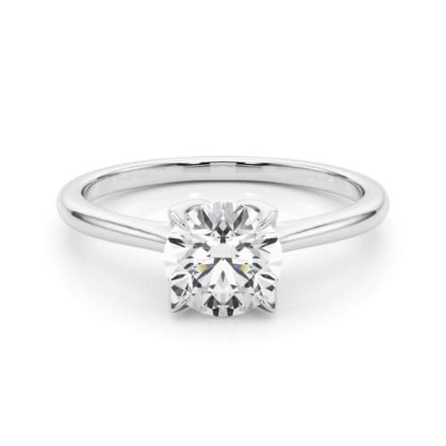 4 Prong Natural  Diamond Ring