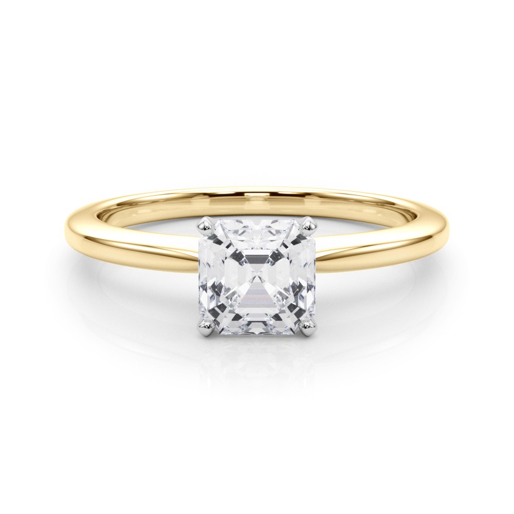 Dea Lab-Created 4 Prong  Diamond Ring