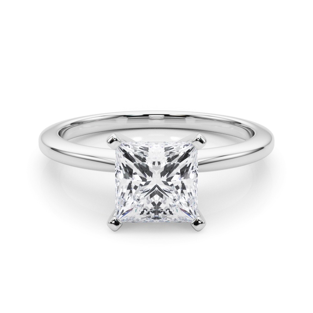 Dea Lab-Created 4 Prong  Diamond Ring