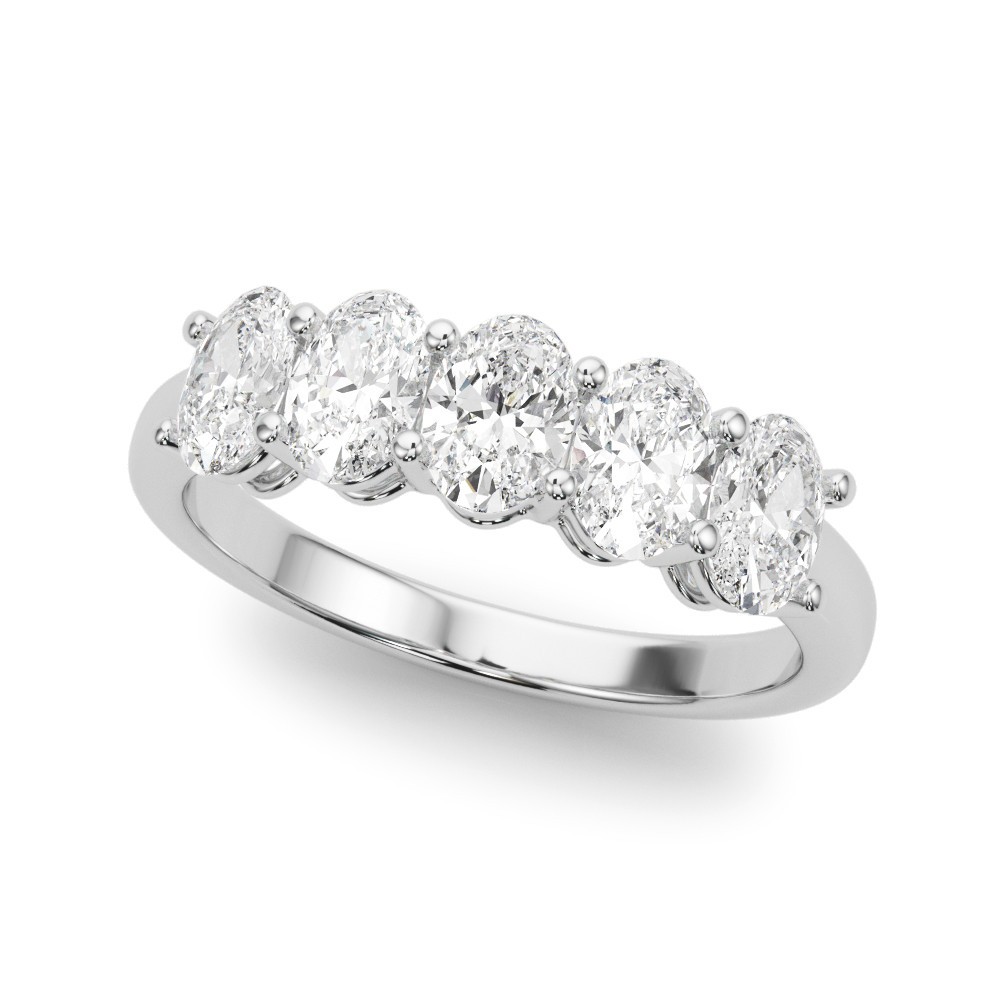 Prong Natural  Diamond Ring