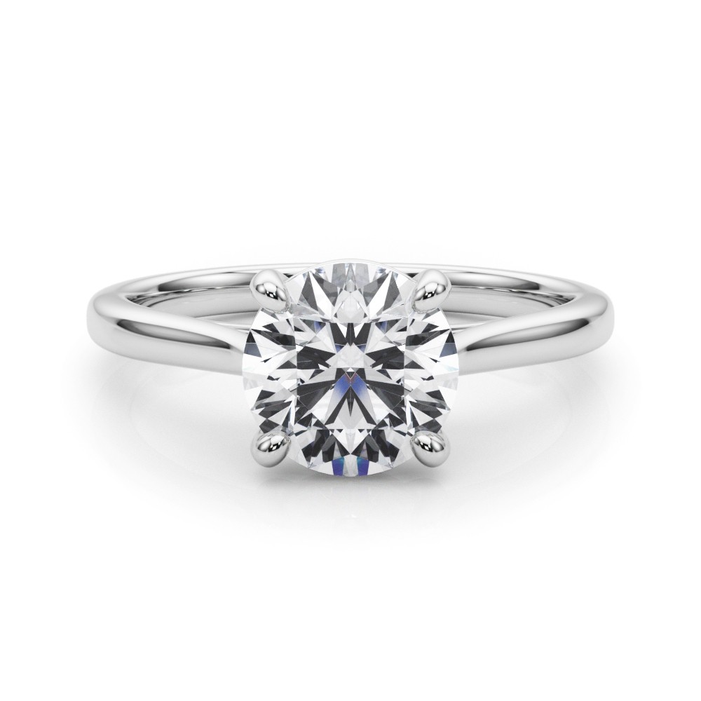Blessa Lab-Created 4 Prong  Diamond Ring