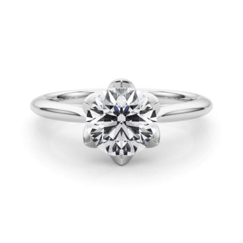 4 Prong Natural  Diamond Ring