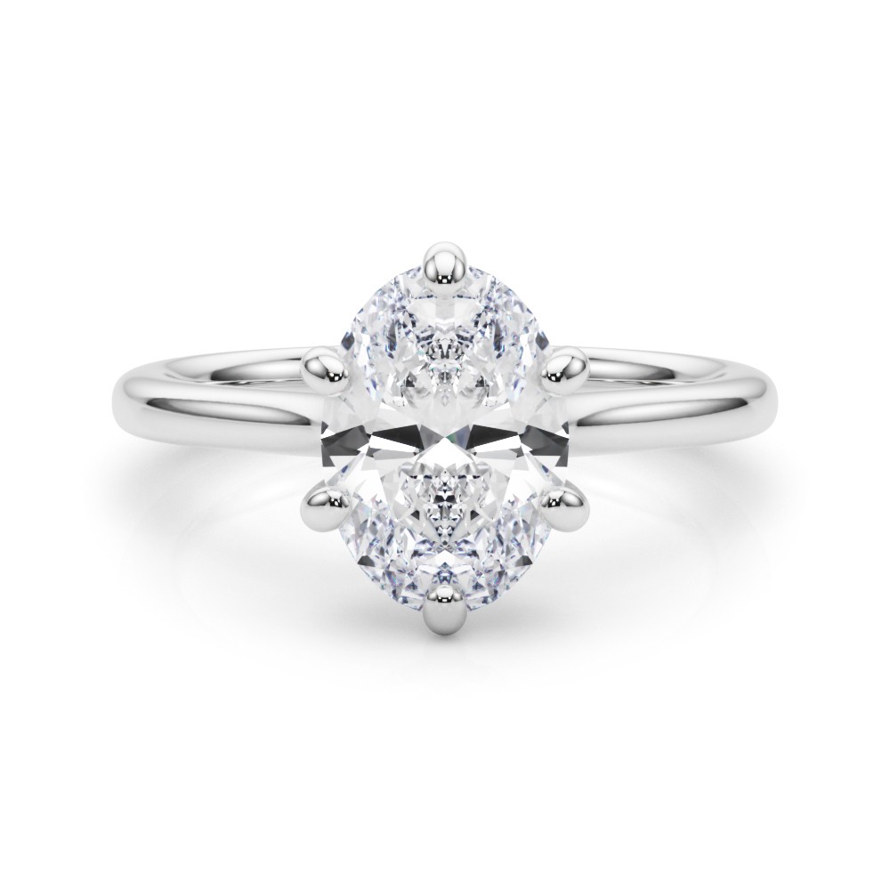 Evanna Lab-Created 6 Prong  Diamond Ring