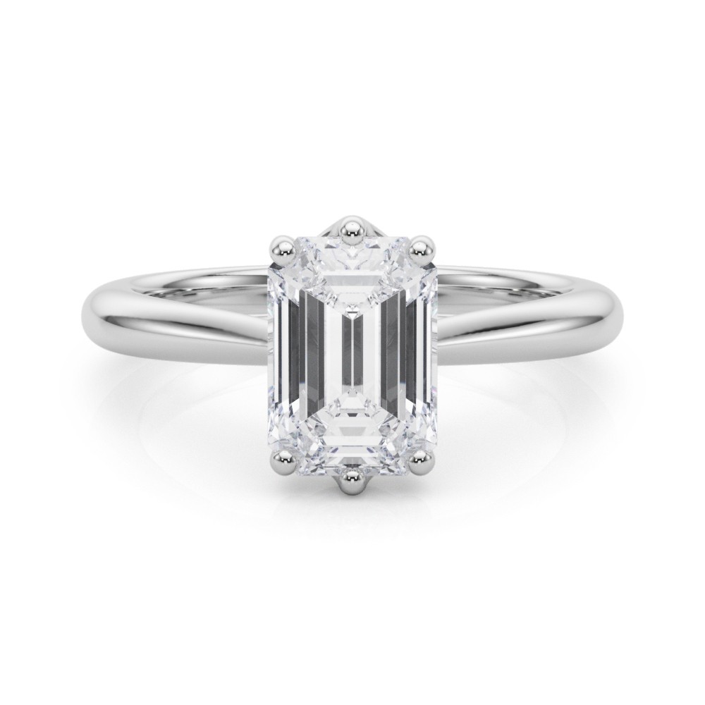 Esrina Lab-Created 4 Prong  Diamond Ring