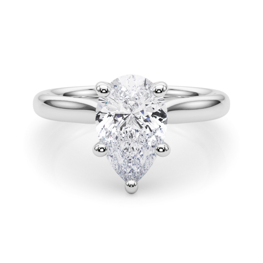 Diorna Lab-Created 5 Prong  Diamond Ring