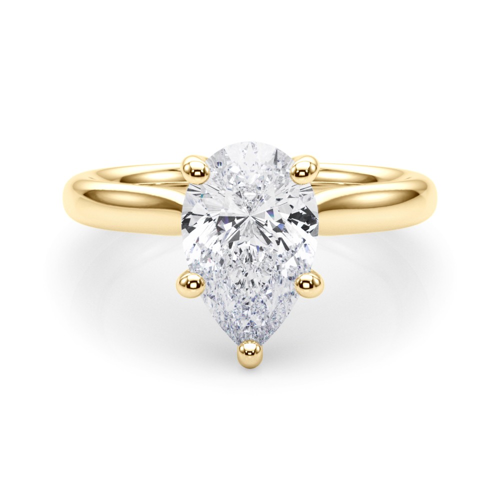 Diorna Lab-Created 5 Prong  Diamond Ring