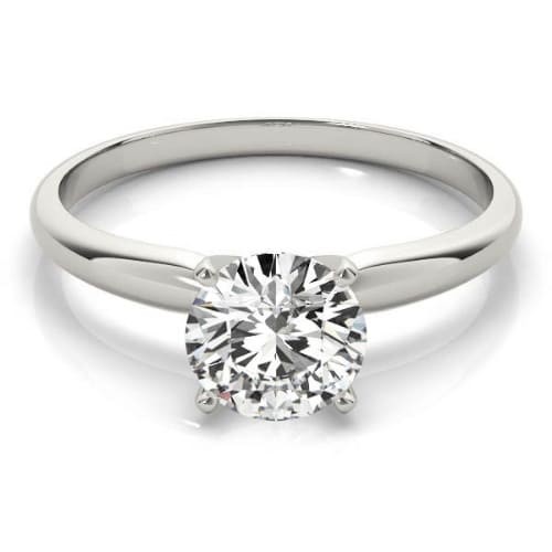 4 Prong Natural  Diamond Ring