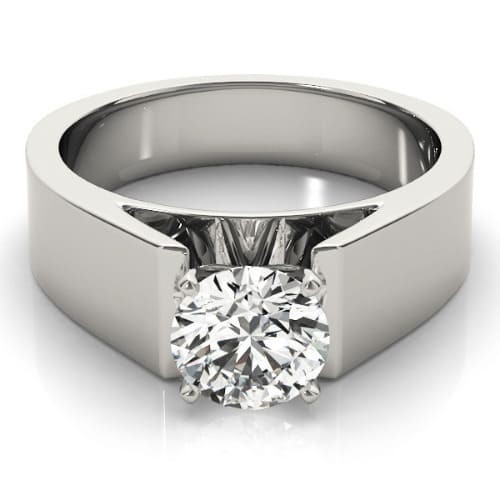 4 Prong Natural  Diamond Ring