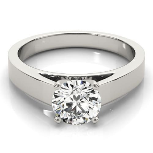 4 Prong Natural  Diamond Ring