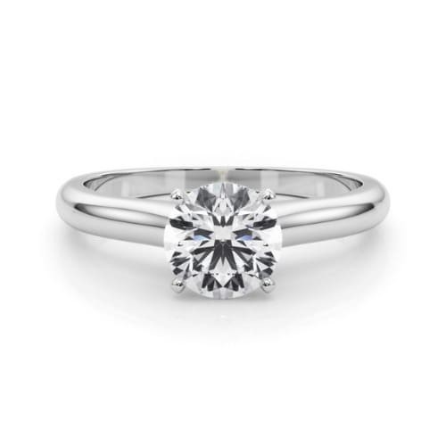 4 Prong Natural  Diamond Ring