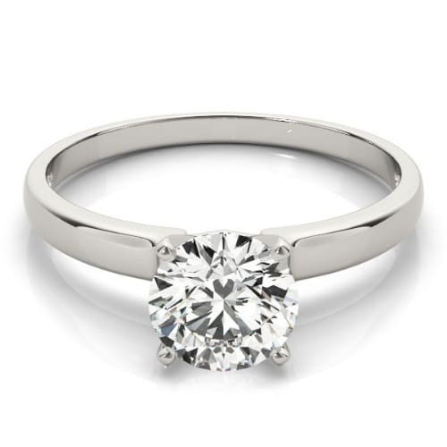 4 Prong Natural  Diamond Ring