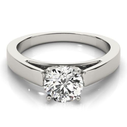 4 Prong Natural  Diamond Ring