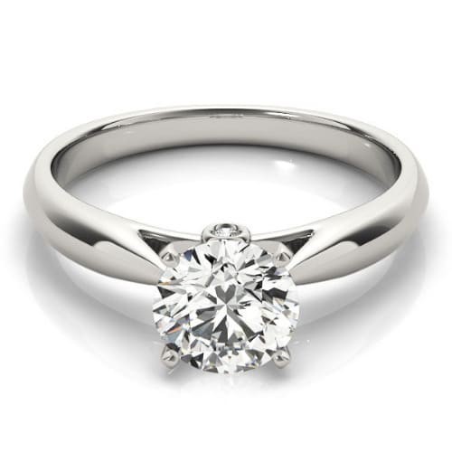 4 Prong Natural  Diamond Ring