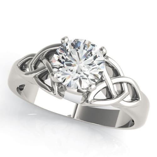 4 Prong Natural  Diamond Ring