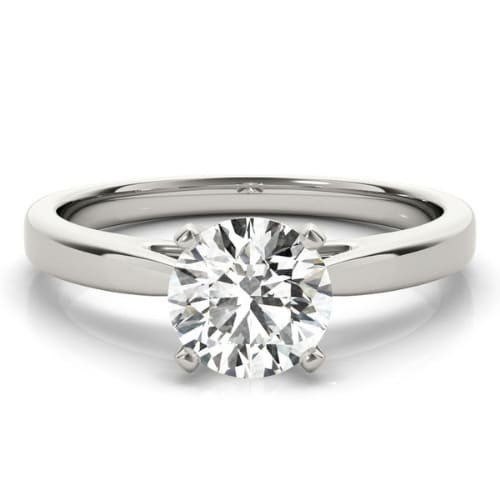 4 Prong Natural  Diamond Ring