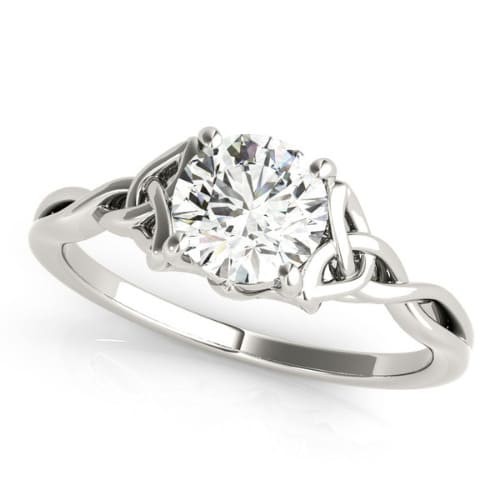 4 Prong Natural  Diamond Ring