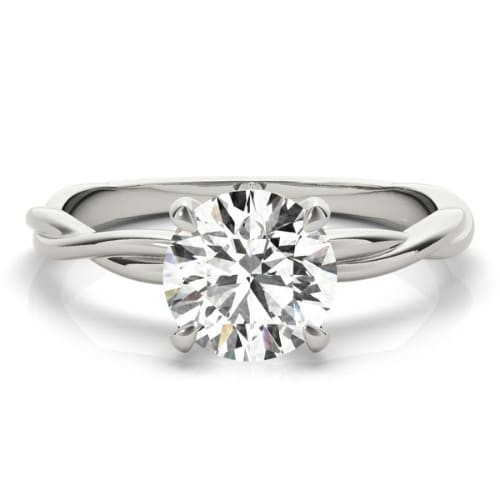 4 Prong Natural  Diamond Ring
