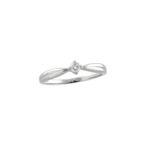 4 Prong Natural  Diamond Ring