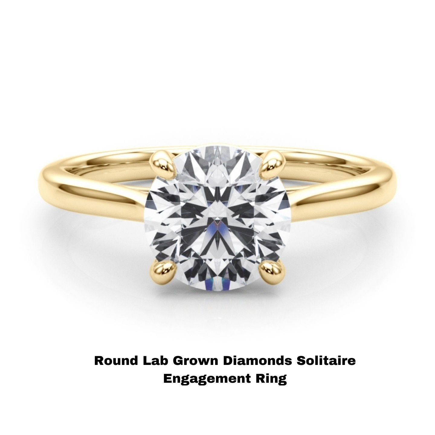 Cartier Lab-Created Diamond Prong Set  Engagement Ring