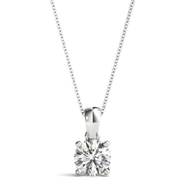 4 Prong Lab-Created Diamond  Necklace