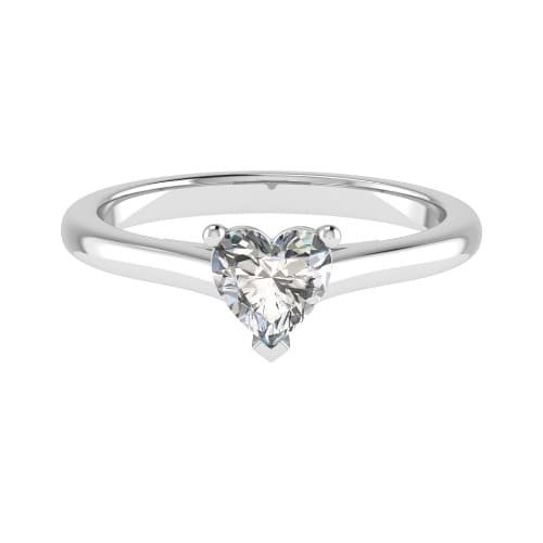Betsi Lab-Created 3 Prong  Diamond Ring