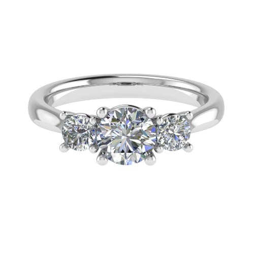 Darlina Natural Diamond 4 Prong  Engagement Ring