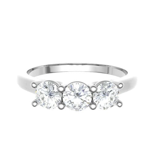 Daca 0.50 - 3.00 Carat Natural 4 Prong  Diamond Ring