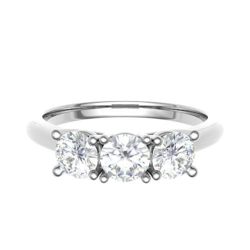 Danise Natural Diamond 4 Prong  Engagement Ring