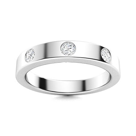 Lab-Created Diamond  Wedding Ring