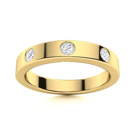 Alvyn Lab-Created Diamond  Wedding Ring