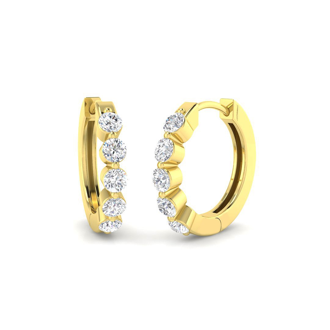 Bar Set Lab-Created Julz13 Diamond Ring