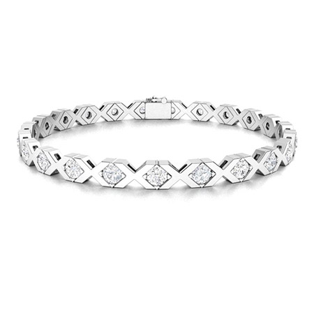 Petronel Natural XO  Diamond Bracelet
