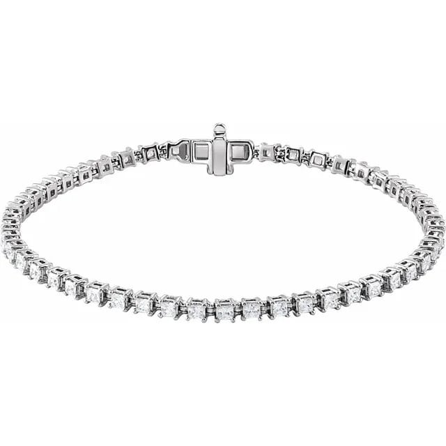 Robynn Natural 4 Prong  Diamond Bracelet
