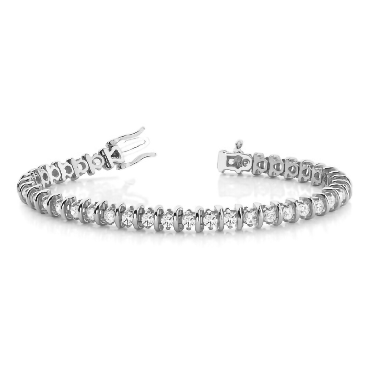 Rhylee Natural XO  Diamond Bracelet