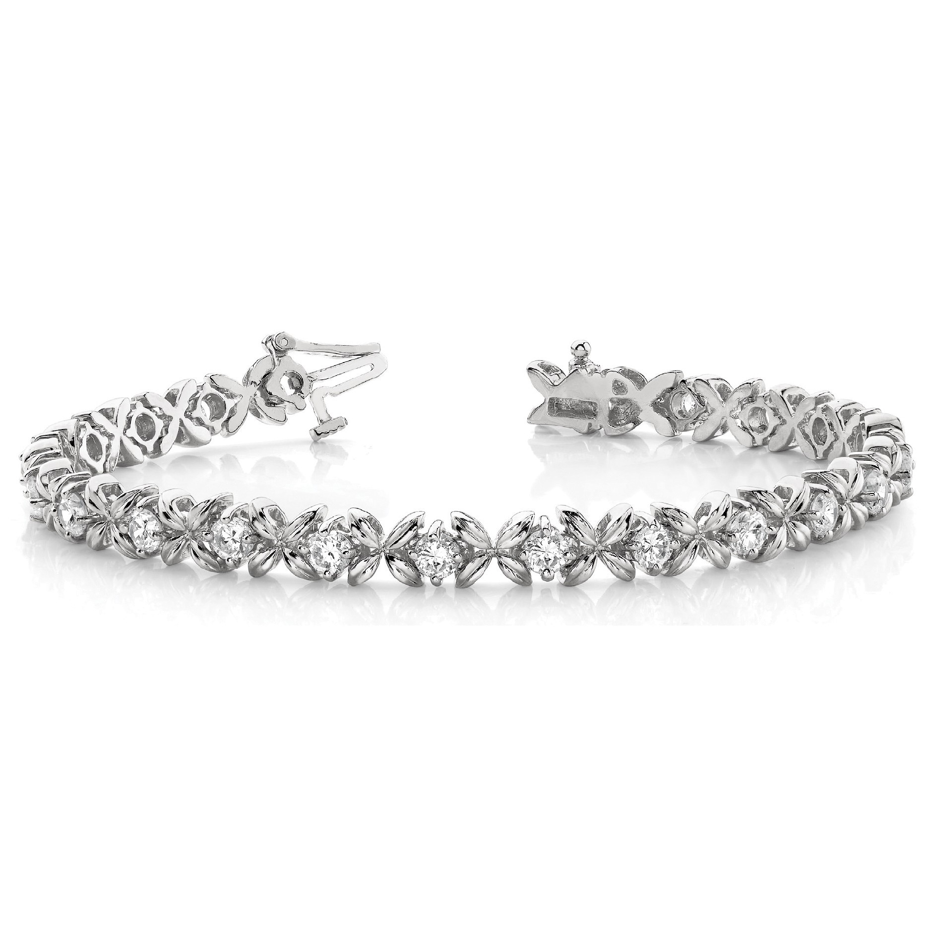 Ricki Natural XO  Diamond Bracelet