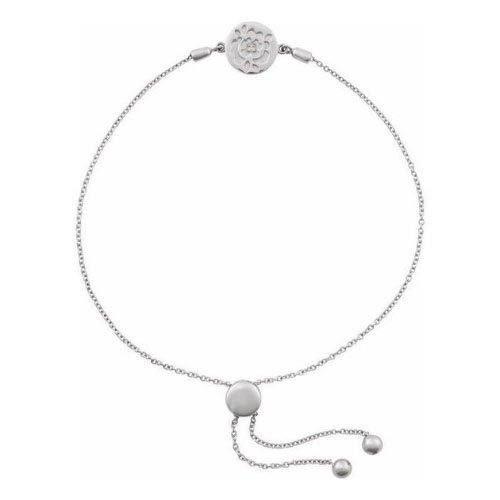 Sybyll Natural 4 Prong  Diamond Bracelet