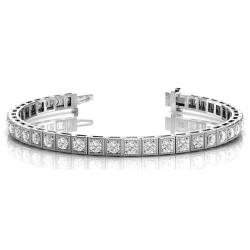 Rosie Lab-Created 4 Prong  Diamond Bracelet