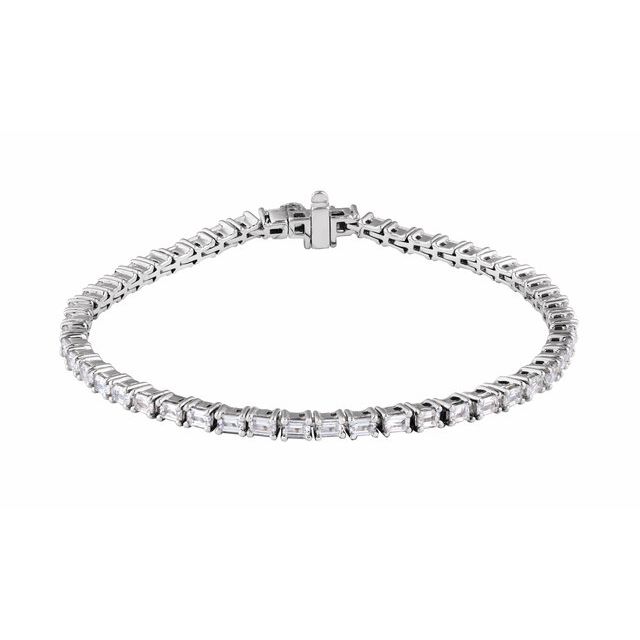 Renea Natural 4 Prong  Diamond Bracelet
