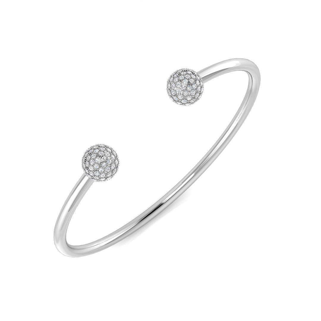Corina Lab-Created Pave set Diamond Ring