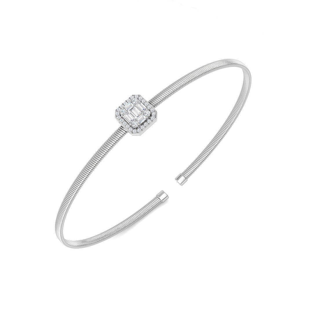 Suzika Lab-Created Prong Set Diamond Ring